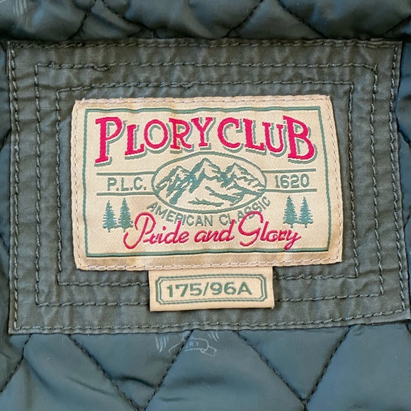 Plory green parka jacket small - Picture 3 of 3